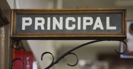 principal door sign